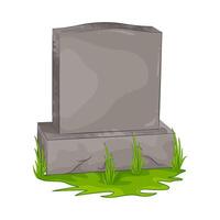 Illustration of grave vector