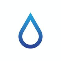 Water drop icon, Water droplet symbol, Minimalistic drop icon set design. vector
