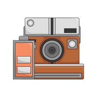 Illustration of camera vector