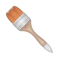 Illustration of paint brush vector