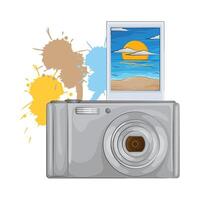 Illustration of camera vector