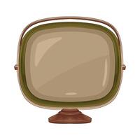 Illustration of old television vector