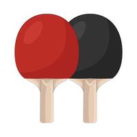 Illustration of table tennis racket vector