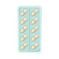 Illustration of pill vector