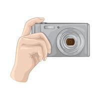 Illustration of camera vector