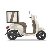 Illustration of scooter vector