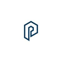 a logo for a company that is called p vector