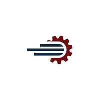 a logo for a company that makes gears vector