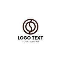 a logo design for a coffee shop vector