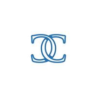 a blue and white logo for a company vector