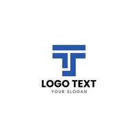 a logo for a company that uses the letter t vector