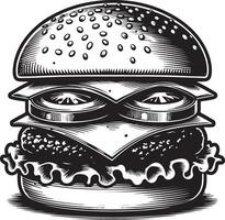 Burger icon Illustration vector