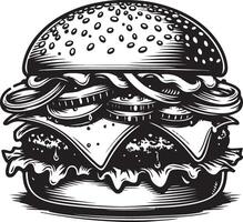 Burger icon Illustration vector