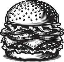 Burger icon Illustration vector