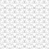 Seamless pattern with locks and keys forming an ornament on a white background vector