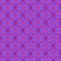 Seamless color pattern with keys forming an ornament in red tones vector