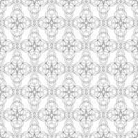 Seamless pattern with locks forming an ornament on a white background vector