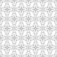 Seamless pattern with locks forming an ornament on a white background vector