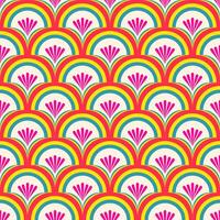 Beautiful floral pattern. Colorful floral pattern fabric. Floral pattern design for background, wallpaper, clothing, textile, wrapping, print, home decor, cover, mosaic vector