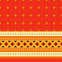 sari indio modelo. sari indio oriental modelo. indio modelo estilo lata ser usado en tela diseño para ropa, textil, fondo, fondo de pantalla, bordado vector