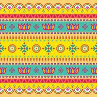 Sari Indian pattern. Sari Indian oriental pattern. Indian pattern style can be used in fabric design for clothing, textile, background, wallpaper, embroidery vector