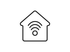 Icon a house representation, isolated against a clean background. This simple symbol evokes a sense of warmth and security, embodying the concept of home. vector