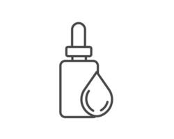 icons of beauty, cosmetics and care. Bottle, jar, shower gel, face cream, body lotion, spray, ointment, paste. vector