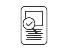 Icon depicting documents, suitable for web and mobile applications, isolated for use in graphic and design. Illustration a vector
