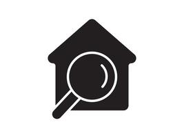 Icon a house representation, isolated against a clean background. This simple symbol evokes a sense of warmth and security, embodying the concept of home. vector