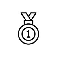 certified medal icon. Approval check signs vector