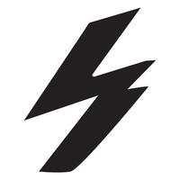 illustration of a thunderbolt with a circular design vector