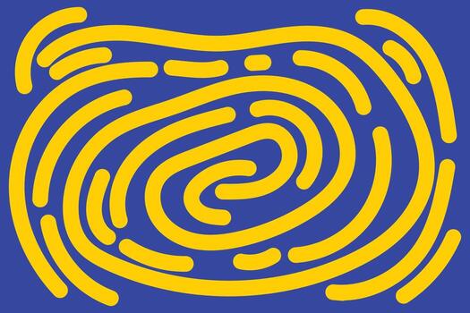 hand drawn doodle elements pattern abstract background vector