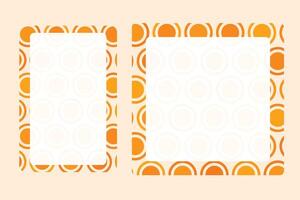 Social media frame with a summer theme for your graphic resource vector