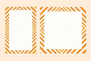 Social media frame with a summer theme for your graphic resource vector