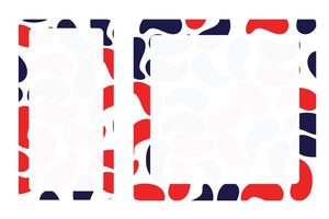 Social media frame with Independence Day theme for your graphic resource vector