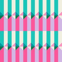 Essential geometric printable seamless pattern with abstract Minimal elegant line form stroke shapes in vibrant colors. Modern simple background in minimalist mid century style wall art vector
