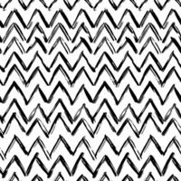 Aesthetic Contemporary printable seamless pattern with abstract line, dot, shape brush stroke in black and white colors. Boho background in minimalist style vector