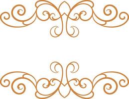 Luxury Vintage ornament vector