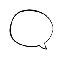 Speech bubble transparent background, transparent chat talking speech bubble vector