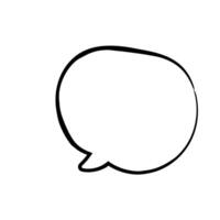 Speech bubble transparent background, transparent chat talking speech bubble vector