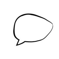 Speech bubble transparent background, transparent chat talking speech bubble vector