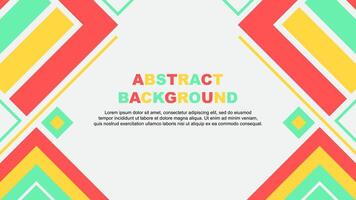 Abstract Background Design Template. Abstract Independence Day Banner Wallpaper Illustration. Abstract Colorful Flag vector