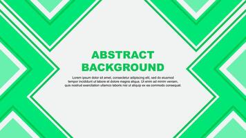 Abstract Background Design Template. Abstract Banner Wallpaper Illustration. Abstract Green vector