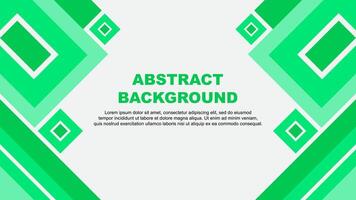 Abstract Background Design Template. Abstract Banner Wallpaper Illustration. Abstract Green Cartoon vector