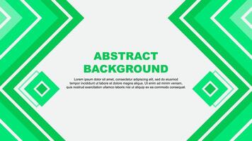 Abstract Background Design Template. Abstract Banner Wallpaper Illustration. Abstract Green Design vector