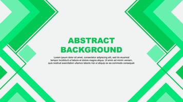 Abstract Background Design Template. Abstract Banner Wallpaper Illustration. Abstract Green Banner vector