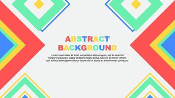 Abstract Background Design Template. Abstract Banner Wallpaper Illustration. Abstract Colorful Rainbow Independence Day vector