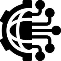this icon or logo digital distruption icon or other where everything related to distruption and others or design application software vector