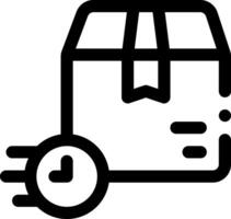 this icon or logo delivery icon or other where everything related to delivery a product and others or design application software vector