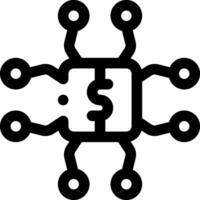 this icon or logo digital distruption icon or other where everything related to distruption and others or design application software vector
